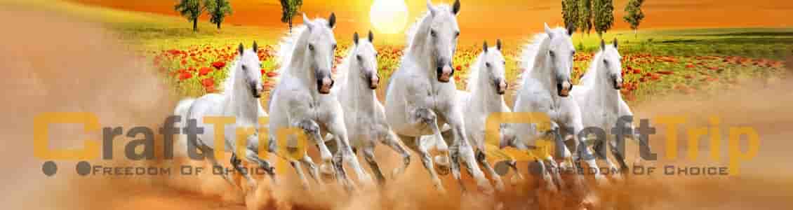 7 Running Horses