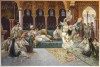19th century famous painting harem dance Islamic painting