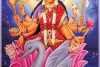 Indian traditional painting Goddess Gayatri Canvas Painting