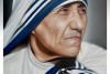 mother teresa painting images wall canvas