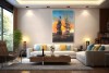 sailing ship wall painting for Living room bedroom