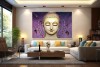007 Beautiful Buddha Painting on canvas home vastu L