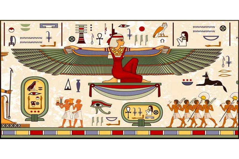 008 Ancient Egyptian Paintings Ancient Egyptian Art canvas