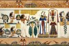 009 Ancient Egyptian Paintings Ancient Egyptian Art canvas M