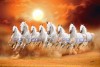 feng shui eight horses painting best vastu 8 galloping horse L