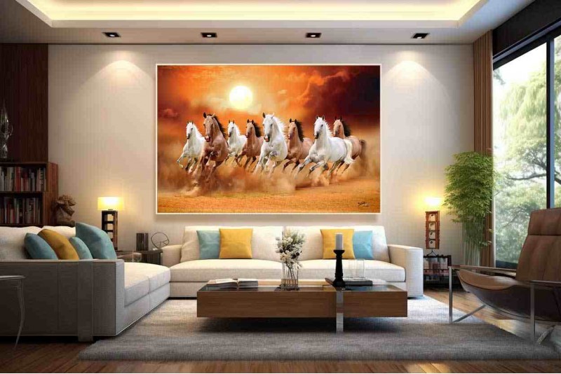 feng shui 8 horses painting indian vastu | best 8 horses L