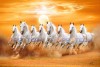 feng shui Eight Running Horses Painting | white 8 horse
