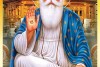 Guru Nanak dev ji painting on canvas for living room big 002