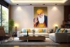 Guru Nanak dev ji painting on canvas for living room big 004L