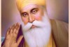 Guru Nanak dev ji painting on canvas for living room big 009