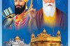 Guru Nanak | Guru Gobind Singh ji painting big size 014L