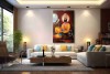 Guru Gobind Singh Ji Painting Canvas for living room big 020L