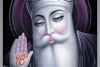 Guru Nanak dev ji painting on canvas for living room big 025