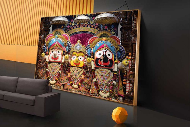 lord Jagannath Painting on canvas jagannath photo