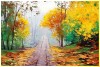 Autumn Nature Painting Wallpapers wall canvas