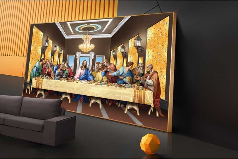 Best The Last Supper painting on canvas Original painting 02