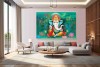 21 Best Lord ganesha painting on canvas for home vastu gp03L