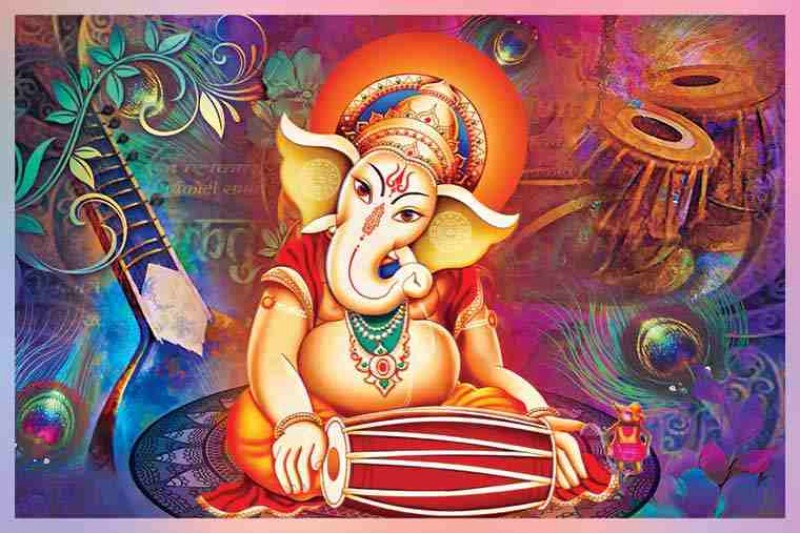 21 Best Lord ganesha painting on canvas for home vastu gp10L