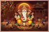 21 Best ganapati bappa painting on canvas for home vastu p18