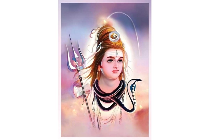 lord shiva images mahadev painting on canvas for living Room