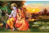 21 Best Radha Krishna Painting On Canvas HD images painting