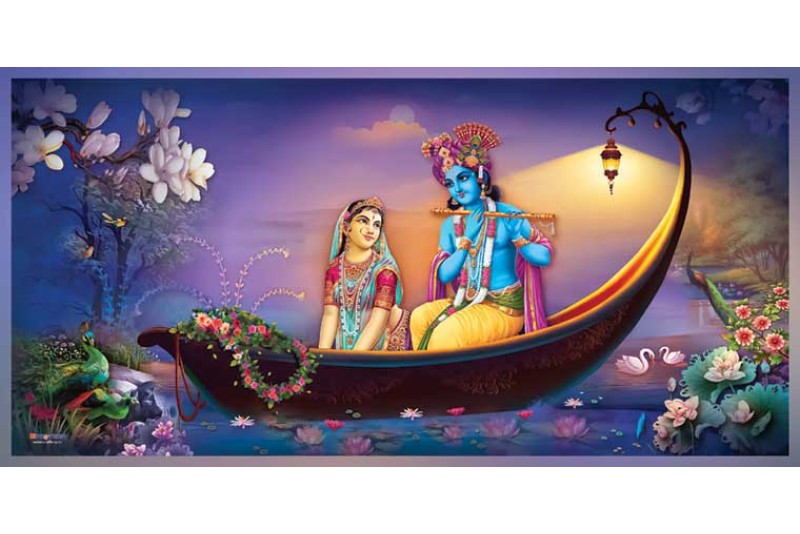 21 Best Radha Krishna Painting On Canvas HD images L