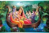21 Beautiful Radha Krishna Painting On Canvas KR020L