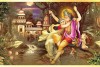 21 Beautiful Radha Krishna Painting On Canvas KR021L