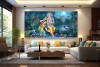 21 Beautiful Radha Krishna Painting On Canvas KR025L