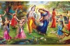21 Best Radha Krishna Painting On Canvas HD images wall art 3 L