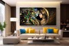 A Krishna Image romantic Radha Krishna Painting for High Class Flat living Room