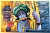 007 Lord Krishna painting| krishna images on canvas M