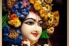 006 Iskcon Lord Krishna photo hd images printed on canvas L