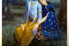radha krishna love images canvas painting