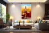 Large Size hanuman ji ki photo hanuman painting on canvas 07M