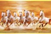 Best 7 running horse painting vastu Photo Paper Print 