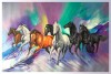 012 seven running horses vastu painting M