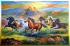 seven running horses painting left vastu direction L