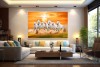 044 Best Seven Running Horses Painting | 2020 Seven White Horse L