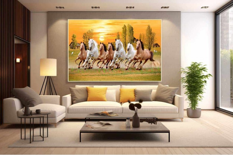 7 horses painting real vastu feels real prosperity's Best 21L