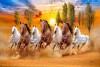 031 best Seven Running Horses Vastu Painting for office L