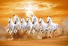 021 Best Seven Running Horses Vastu Painting for Home Vastu