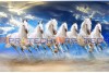 7 horse seven running horses painting for office vastu