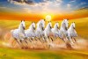 052 Seven Running Horses Vastu Painting Best 2020 Canvas Painting RL