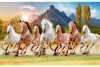 Seven Horses Painting Direction According to Vastu Shastra left
