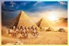 feng shui 7 horses giza pyramid sunrise vastu large size painting
