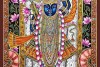 Best shrinathji painting on canvas large size wall canvas 324