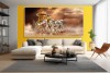 Arjun Shree Krishna Mahabharat Wall Painting Canvas 45M