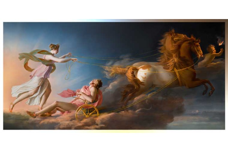 002 Aurora And Cephalus Fine Arts Painting On Canvas S