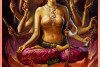 Tara Painting On Canvas Meditating Kanaka Vana Tara M
